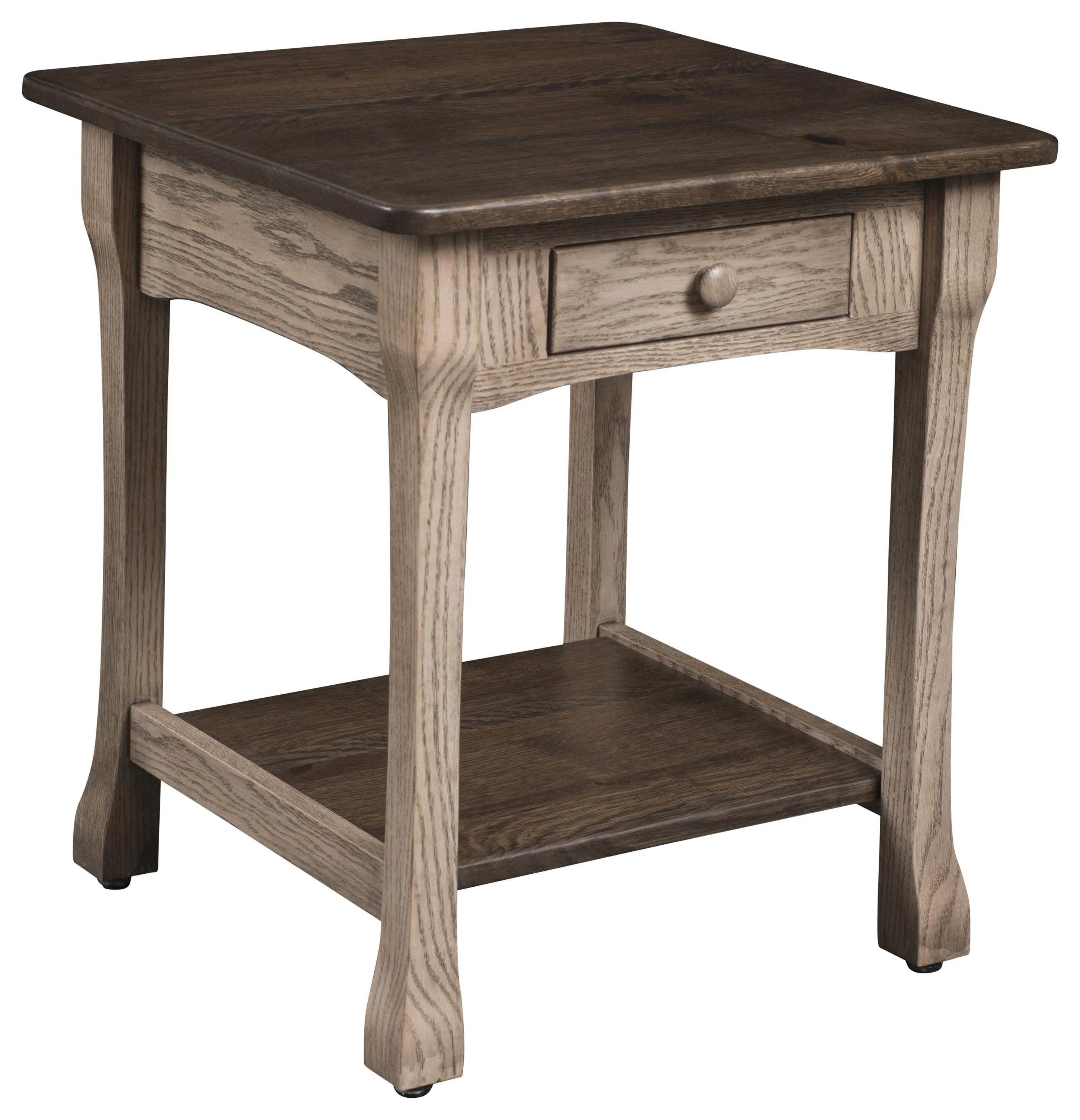 Wayside Custom Furniture Fairfield WAY13CwDRAWER End Table Wayside